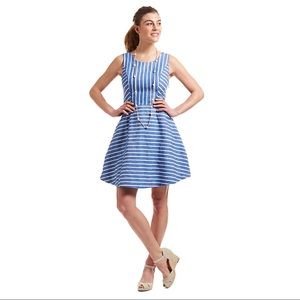 VINEYARD VINES Linen Skater Dress